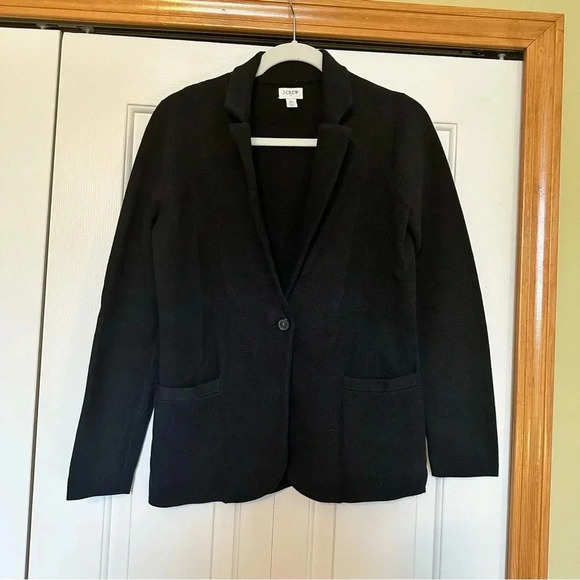 J Crew Factory Sweater Blazer - Picture 1 of 7